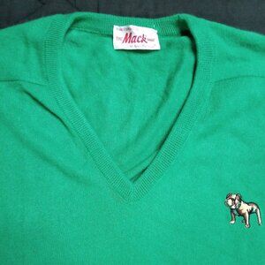 Deadstock Vintage Mack Trucks V-Neck Sweater